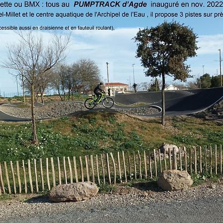 Appartamento Lara 3 - T2 Loggia Piscine 2 Lits Doubles Parking Pres Du Centre-Port Et Ile Loisirs Agde Esterno foto
